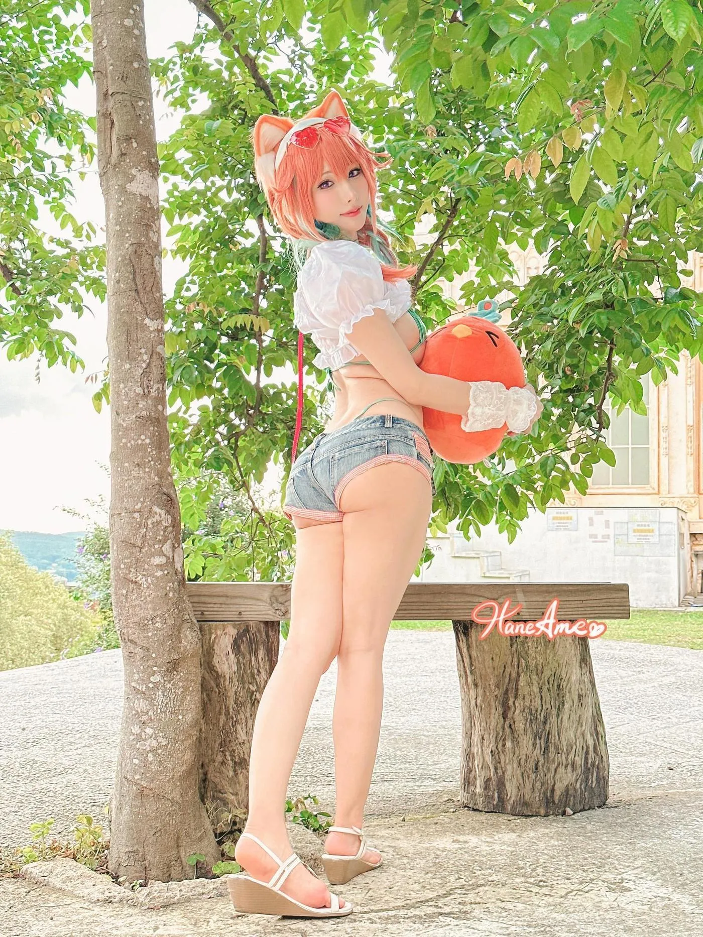 雨波_HaneAme – NO.191 2023年05月新品订阅4套视频-Hololive Takanashi Kiara [37P]插图1